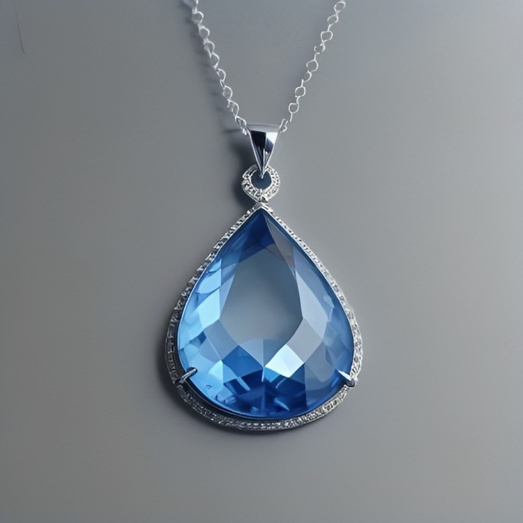 Teardrop necklace