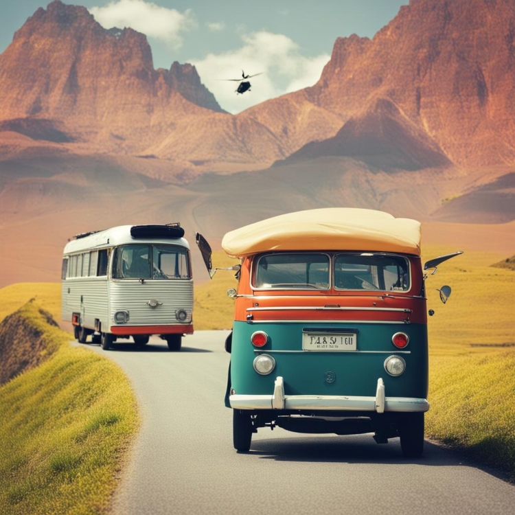 Two buses one adventure