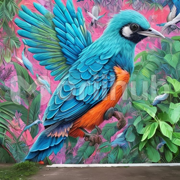 vibrant bird