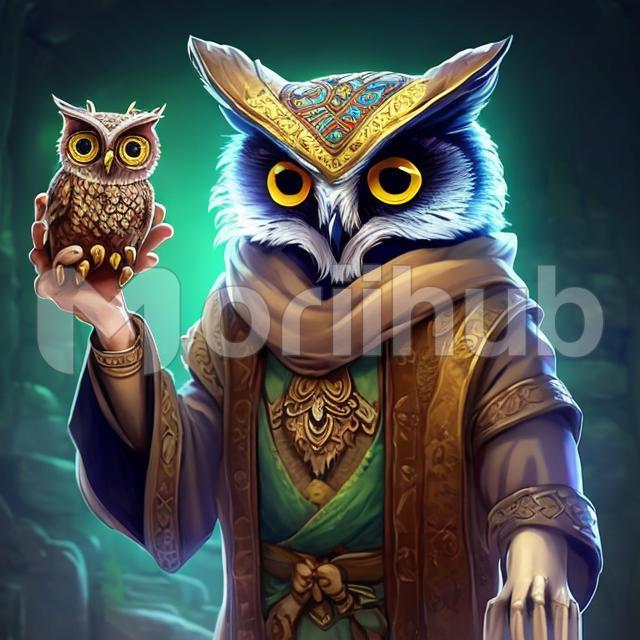 Owl royal look