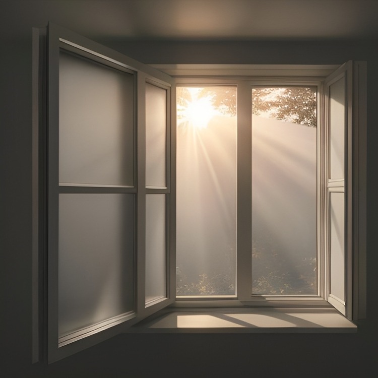 Light through window