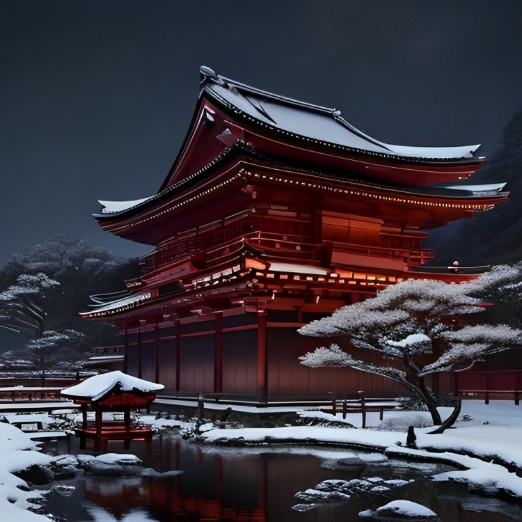 Japanese temple