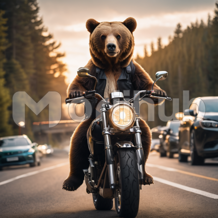 Biker Bear