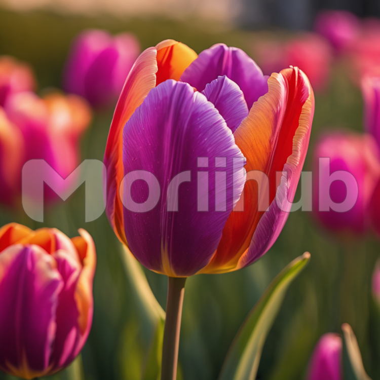 Tulip's Petal Poetry