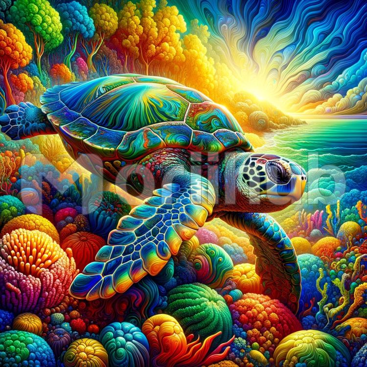 Colorful Turtle