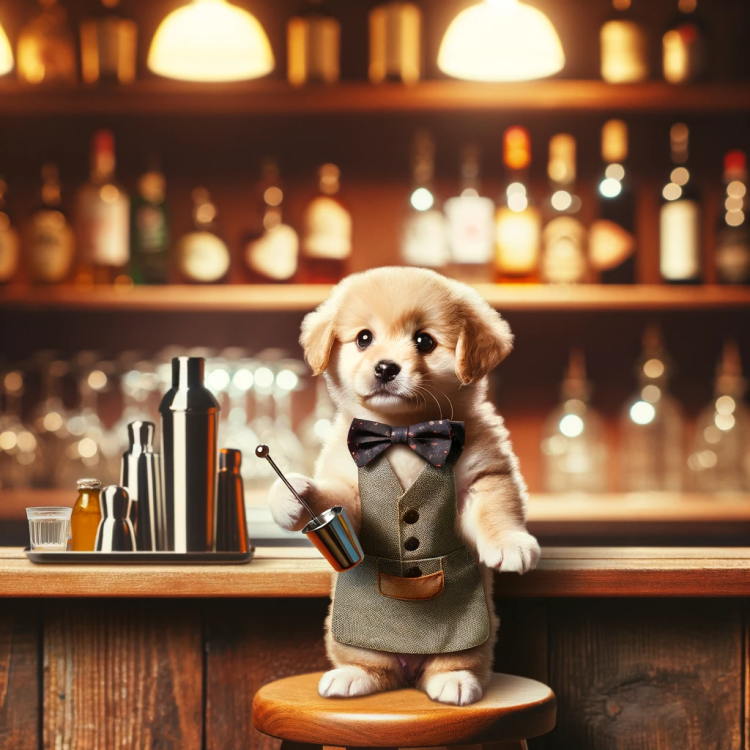 Puppy Bartender