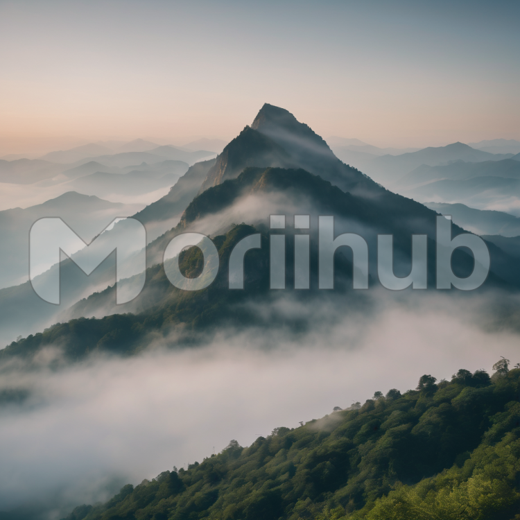 Mist-Wrapped Majesty