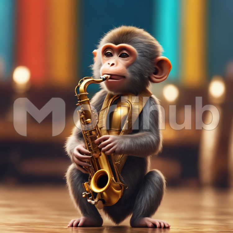 Saxophone Monkey