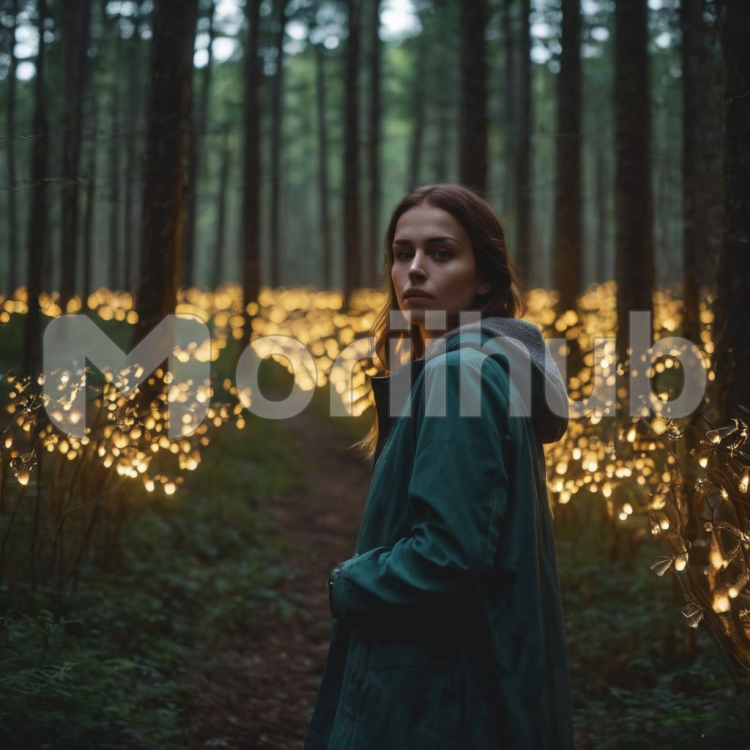 Glowing Forest Whispers