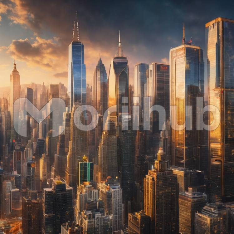 City's Twilight Canopy