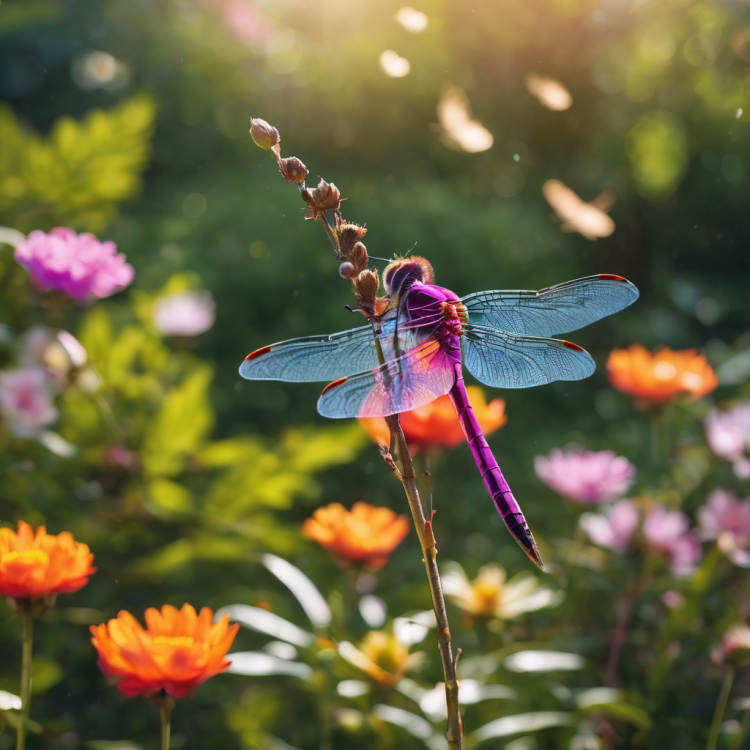 Nature's Jeweled Visitor
