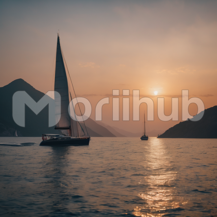 Yacht in Twilight