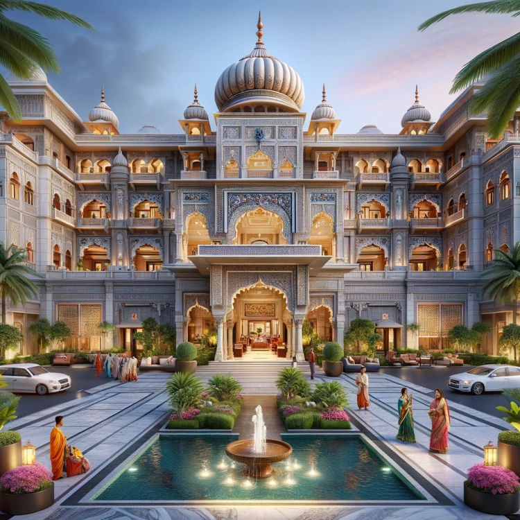 Luxurious Indian Hotel