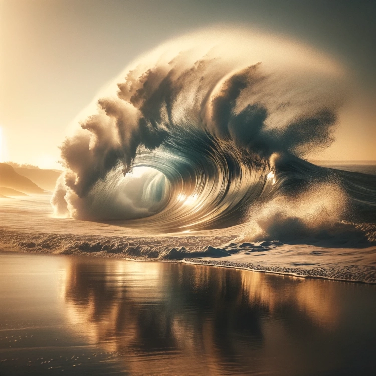 Golden Hour Seascape