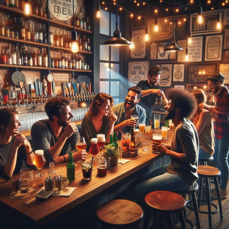Cozy Bar Hangout