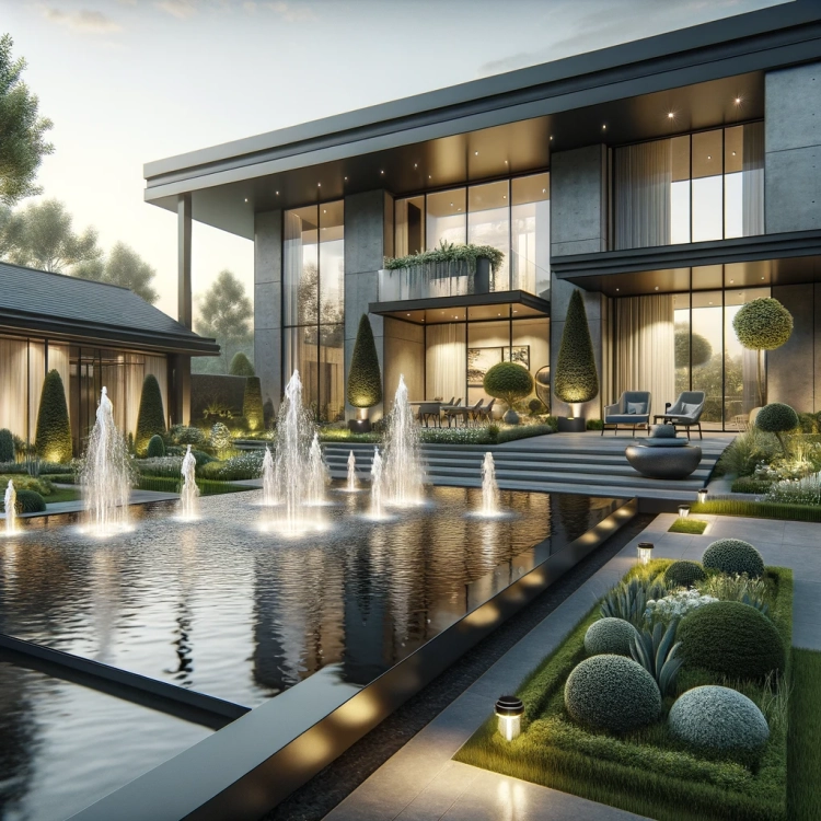 Water Fountain Feature