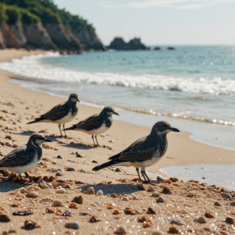 Beach Birdscape