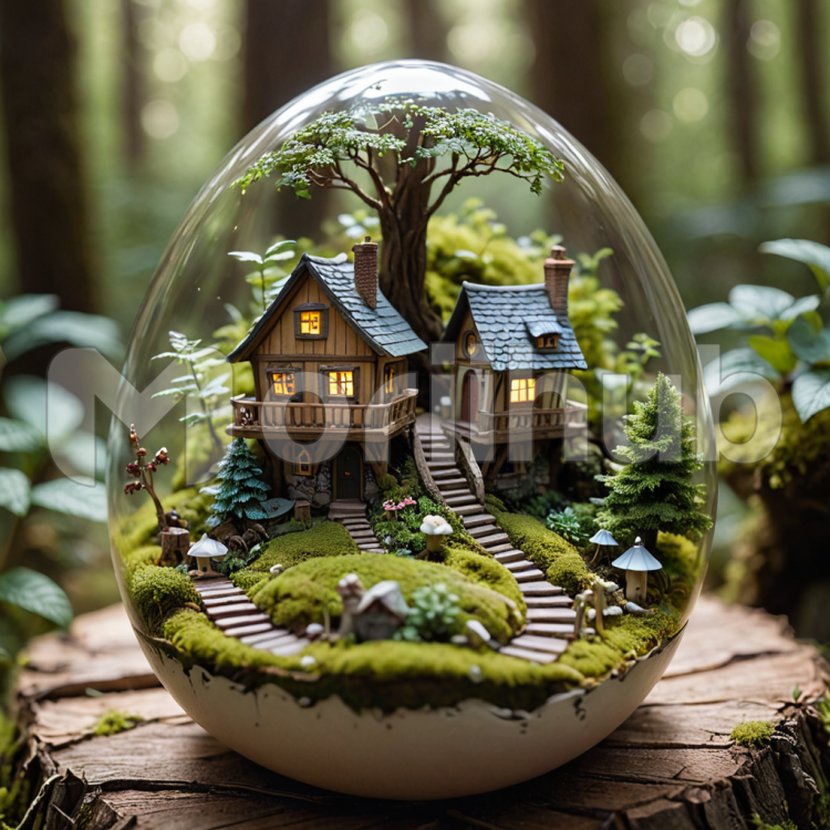 Glowing Miniature Haven