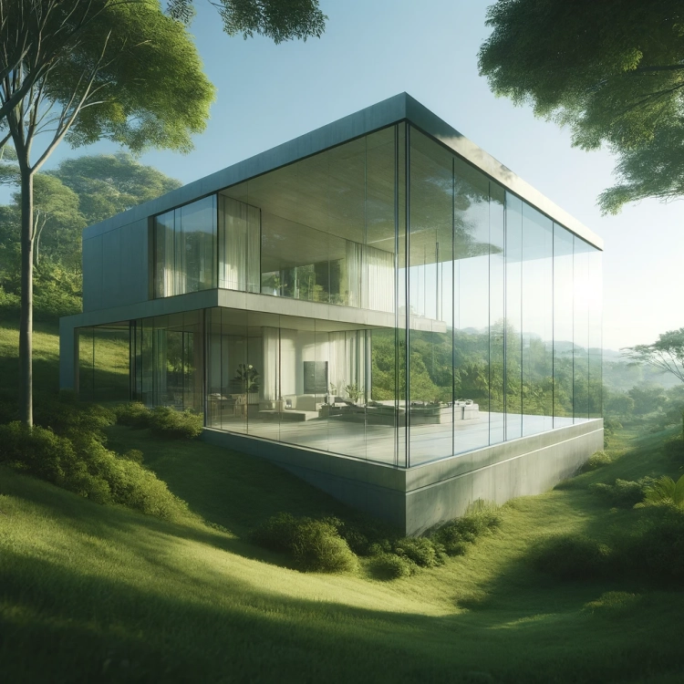 Modern Glass House