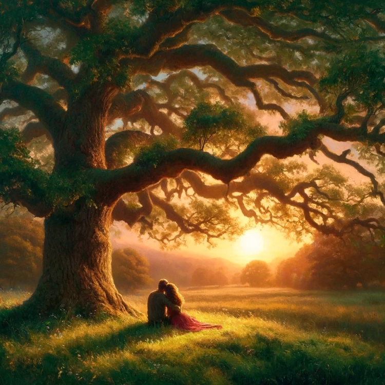 Lovers Under Oak