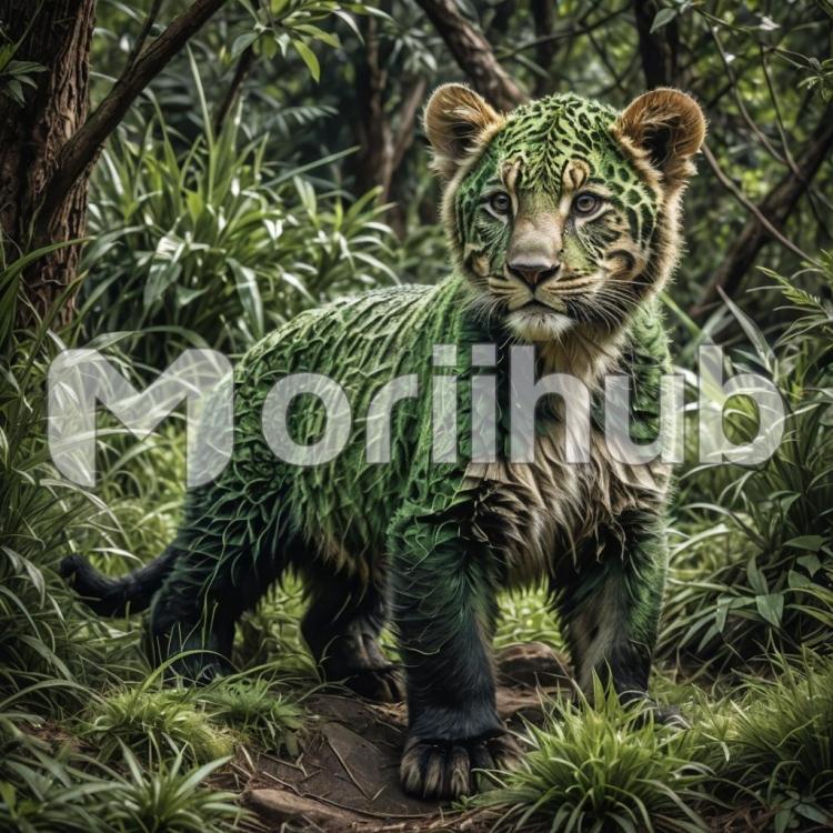 Cub In Green