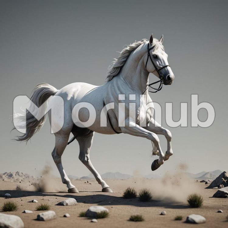 Horse In Action