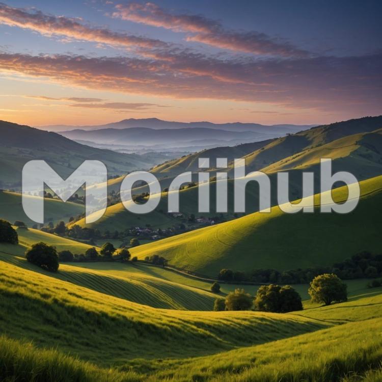 Tranquil Hillscape