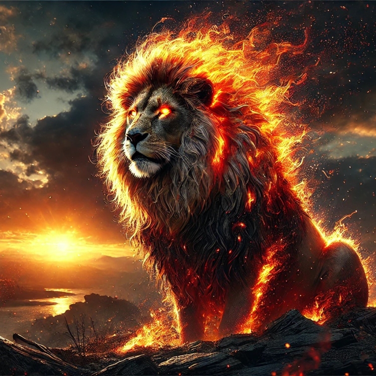 Fire Lion