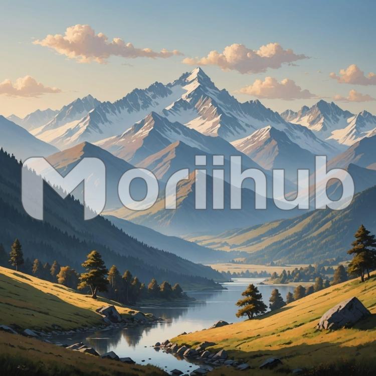Serene Mountain View