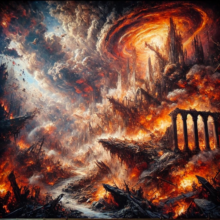 Destruction Magic Painting