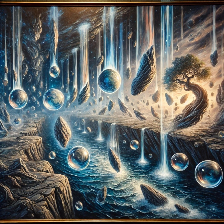 Gravity Magic Painting