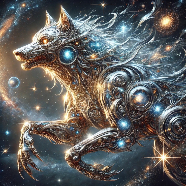 Starlight Wolf Automaton