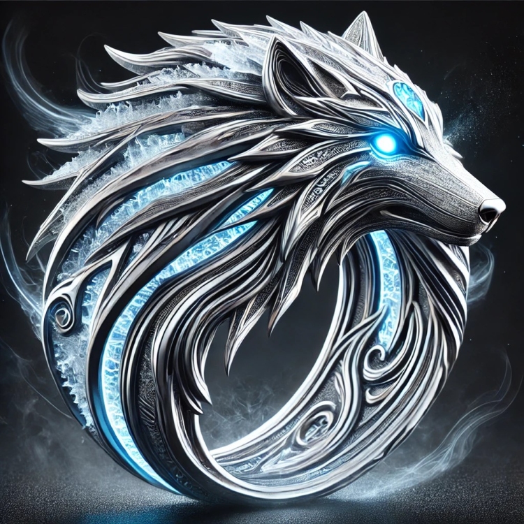 Ice Wolf Ring