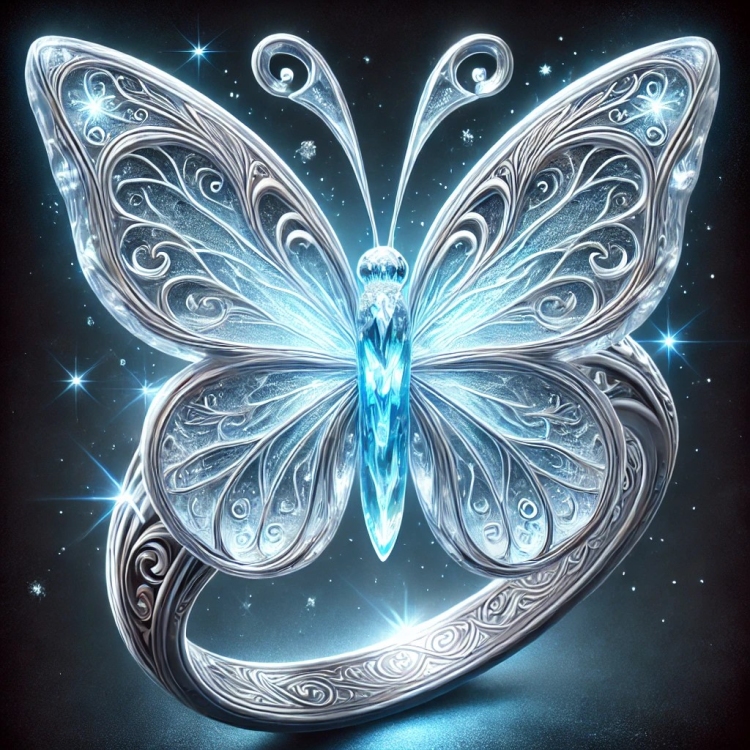 Ice Butterfly Ring
