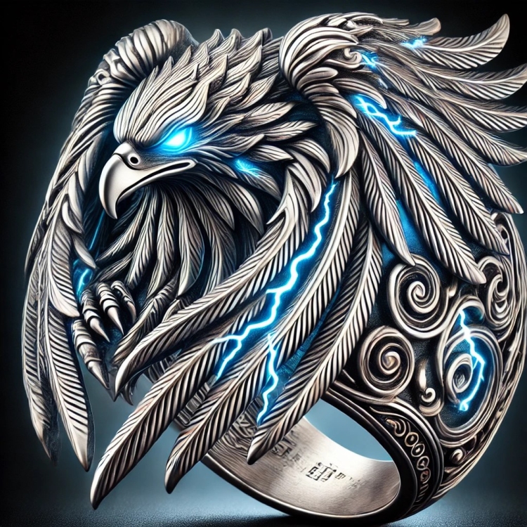 Storm Eagle Ring