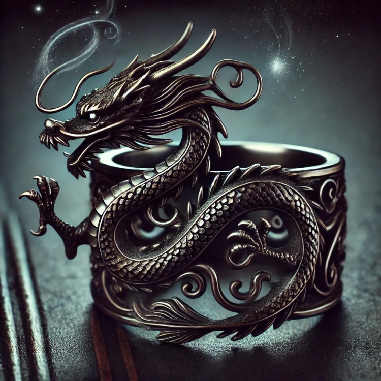 Eastern Darkness Dragon Ring