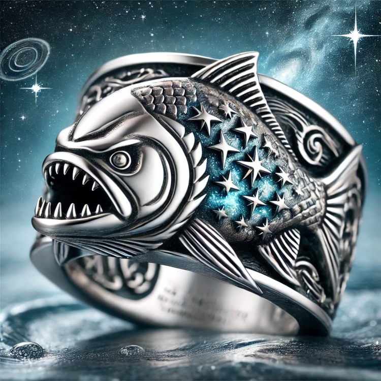 Starlight Piranha Ring