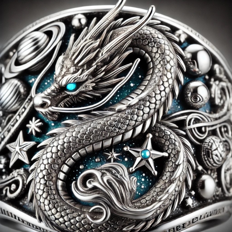 Eastern Space Dragon Ring