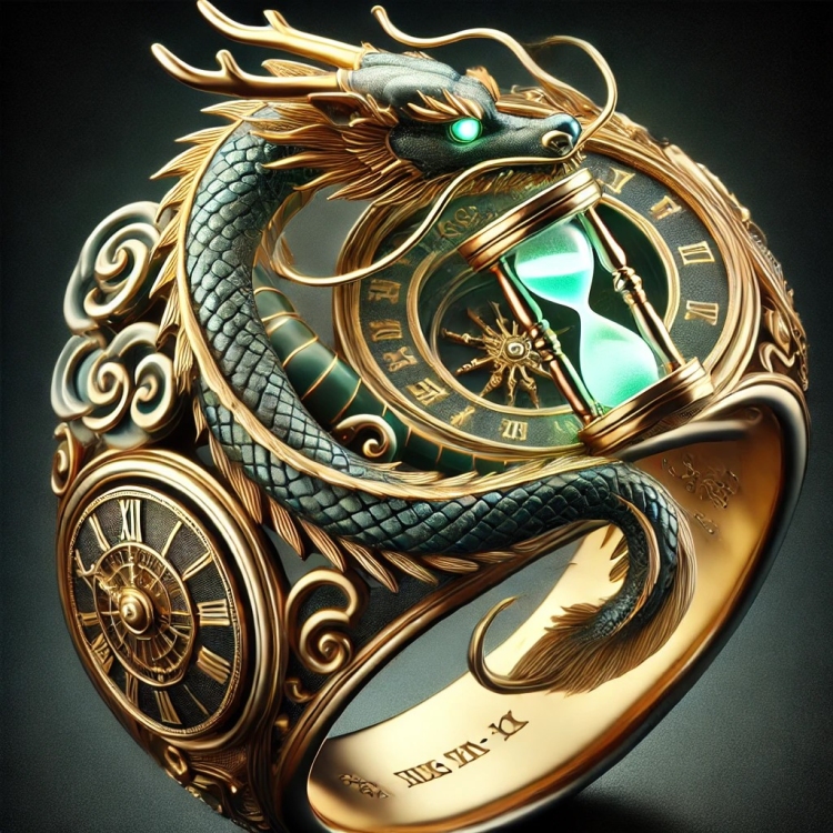 Eastern Time Dragon Ring