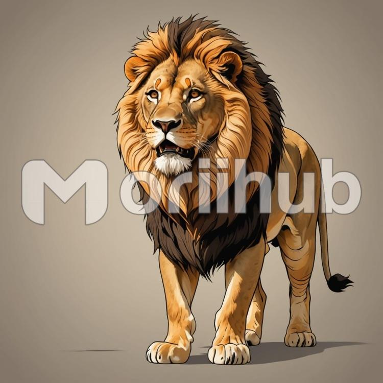 Lion Drawing