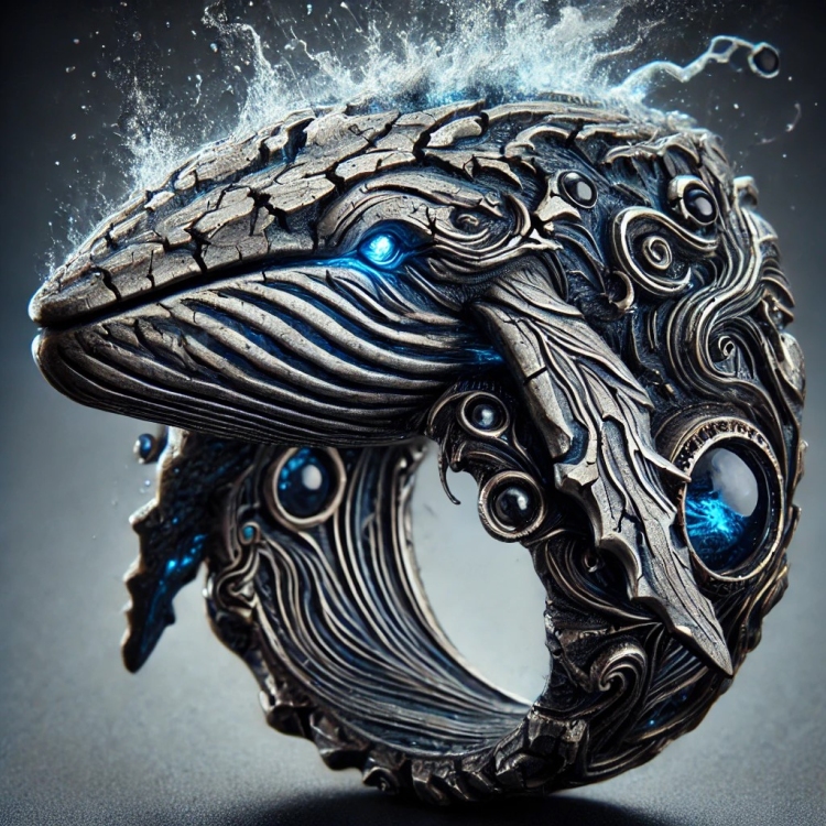 Destruction Whale Ring