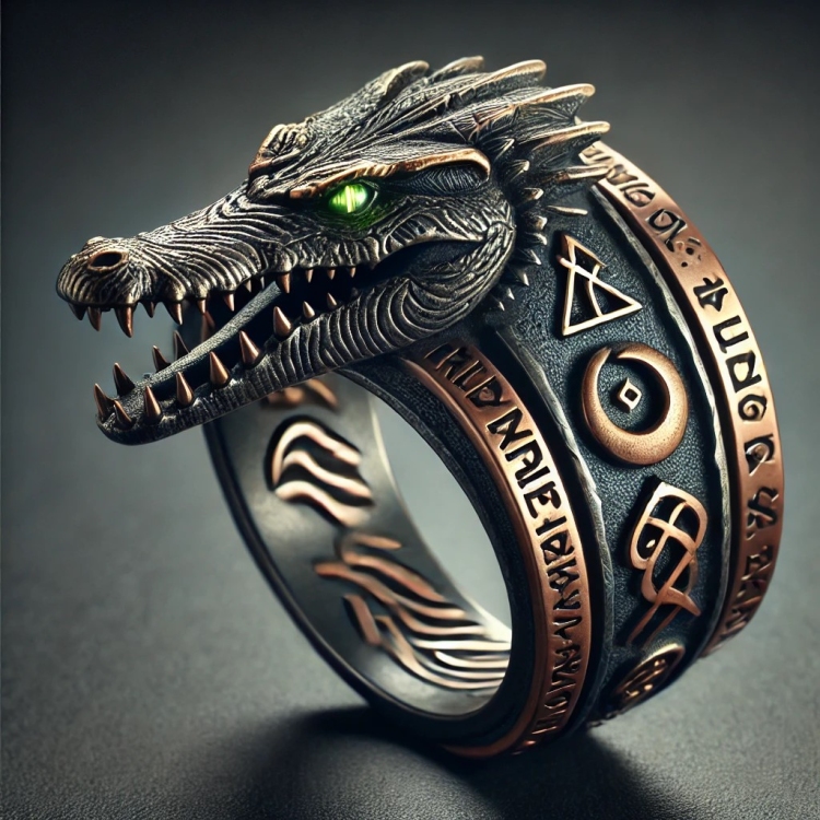 Fate Crocodile Ring