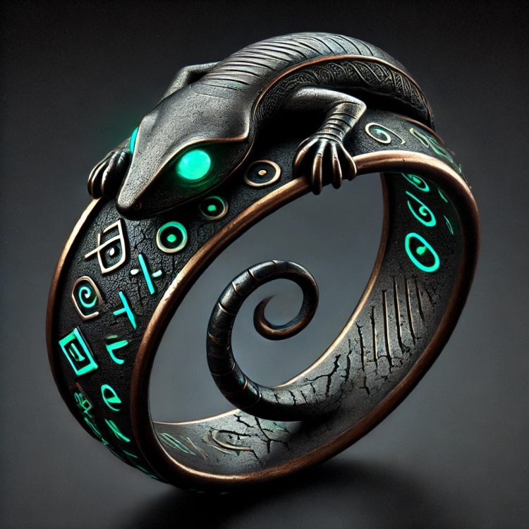 Fate Lizard Ring