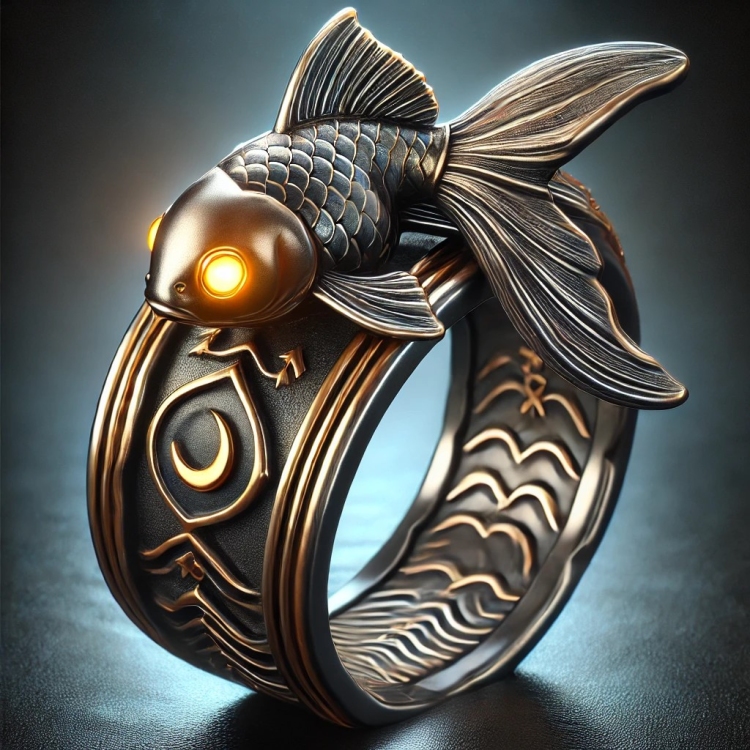 Fate Goldfish Ring