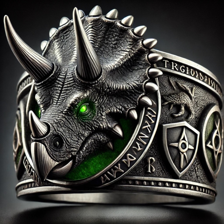 Fate Triceratops Ring