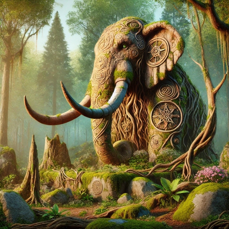 Earth Elephant Totem