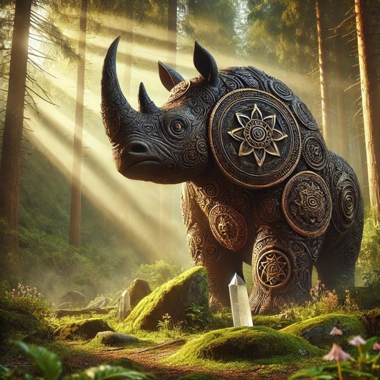 Mystic Rhino Totem
