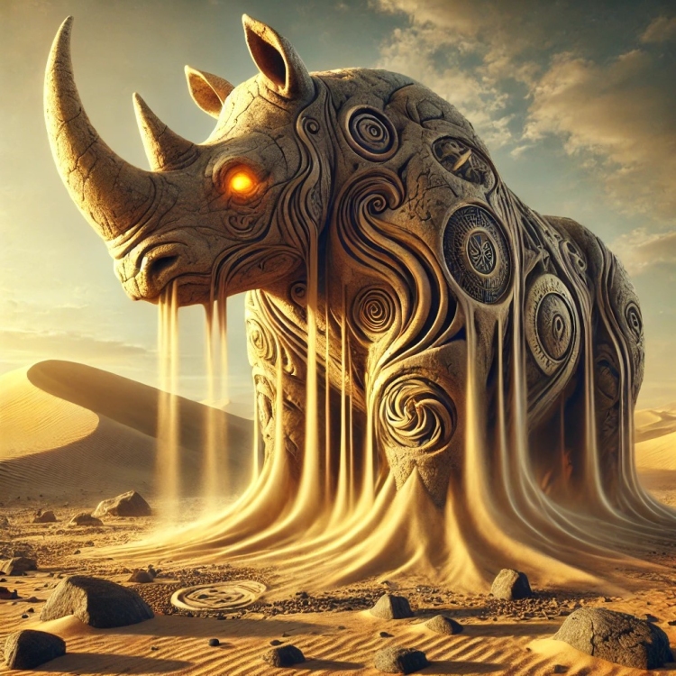 Sand Rhino Totem