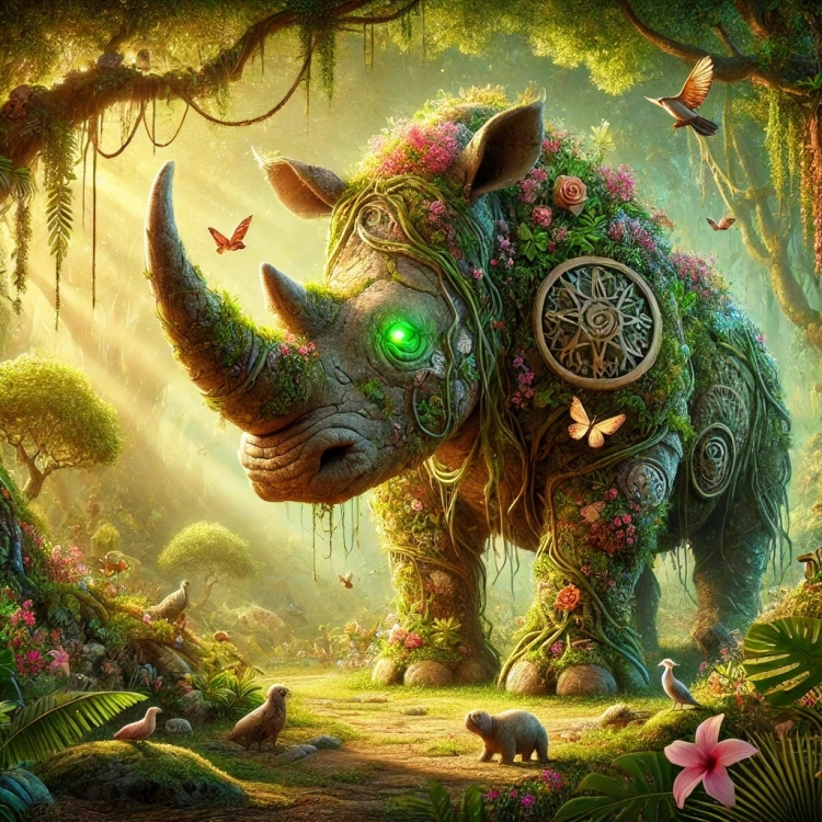 Life Rhino Totem