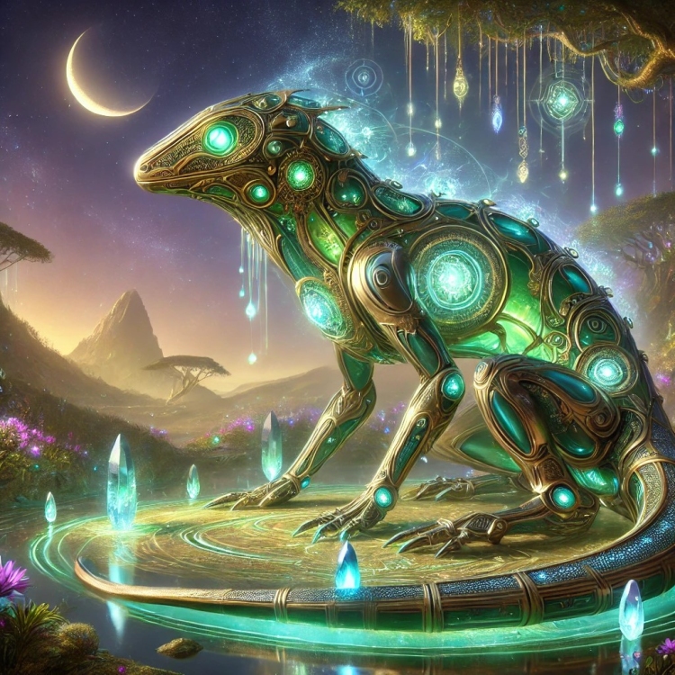 Mystic Lizard Automaton